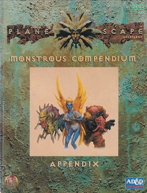 AD&D 2nd edition - Planescape - Monstrous Compendium Appendix (B-Grade) (Genbrug)